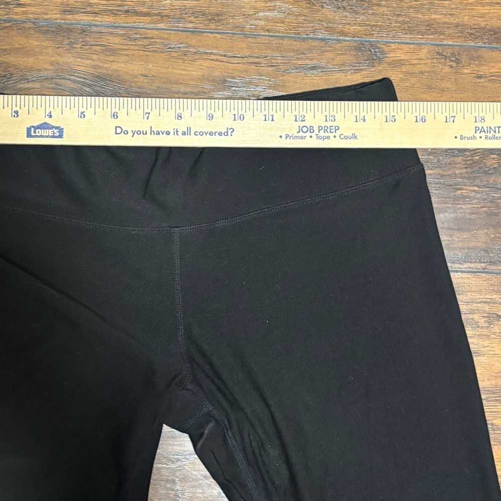 Black ODODOS Size XL Black Leggings cropped - Picture 3 of 6